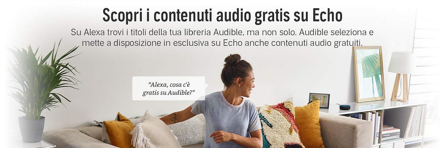 Audible su Amazon Echo