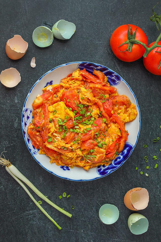 EASY Tomato and Egg Stir Fry