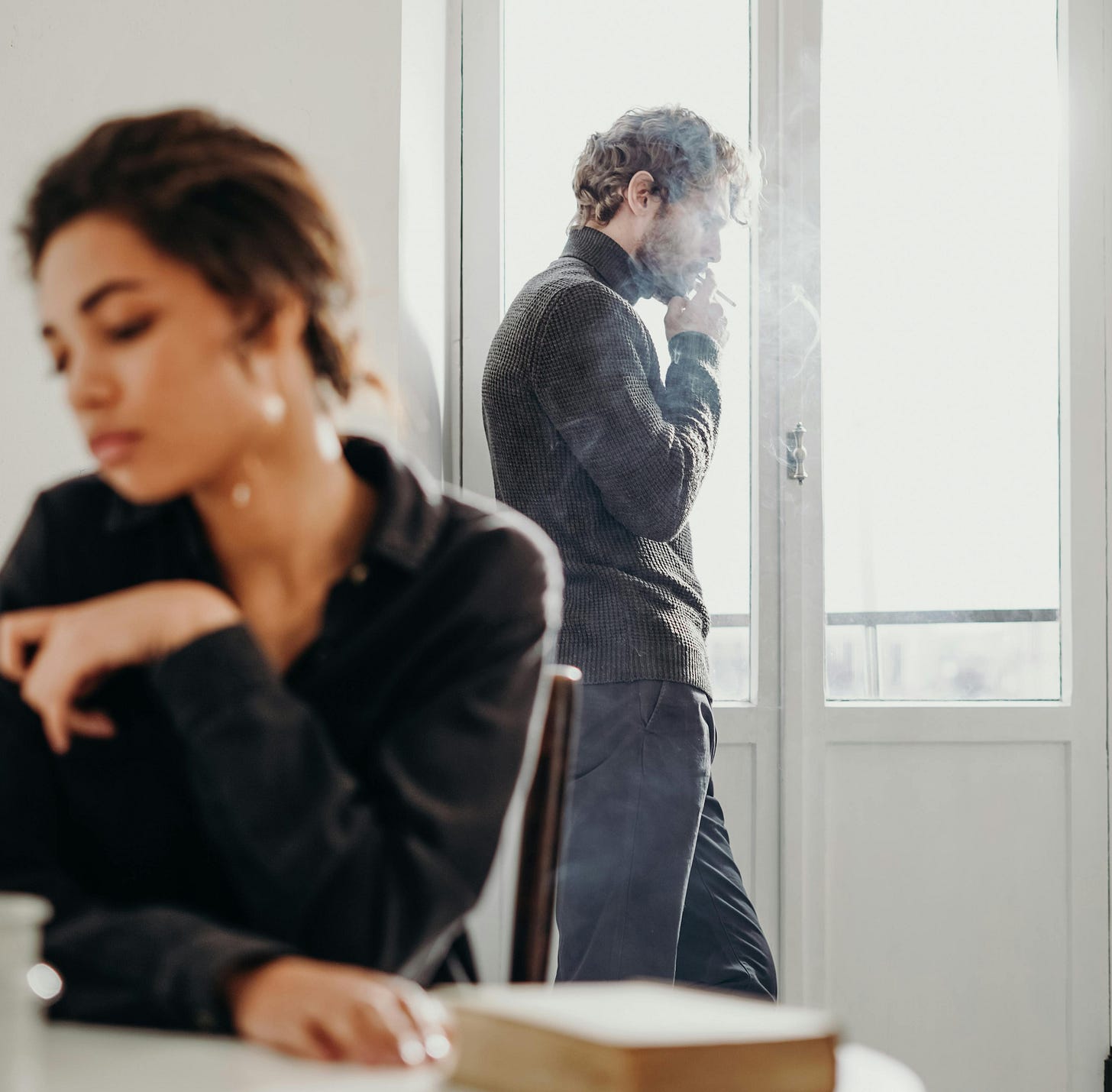 Couple going through break up and wondeering if they need closure to move on
