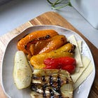 Antipasto de pimentón e hinojo 