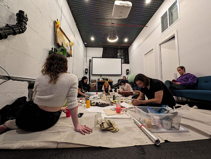 Class images of a variety of classes such as How to Live Near Friends, Painting, and Machine Learning