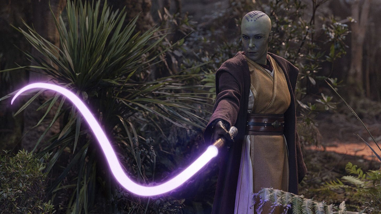 Vernestra Rwoh's lightsaber - The Acolyte | Star Wars Databank |  StarWars.com