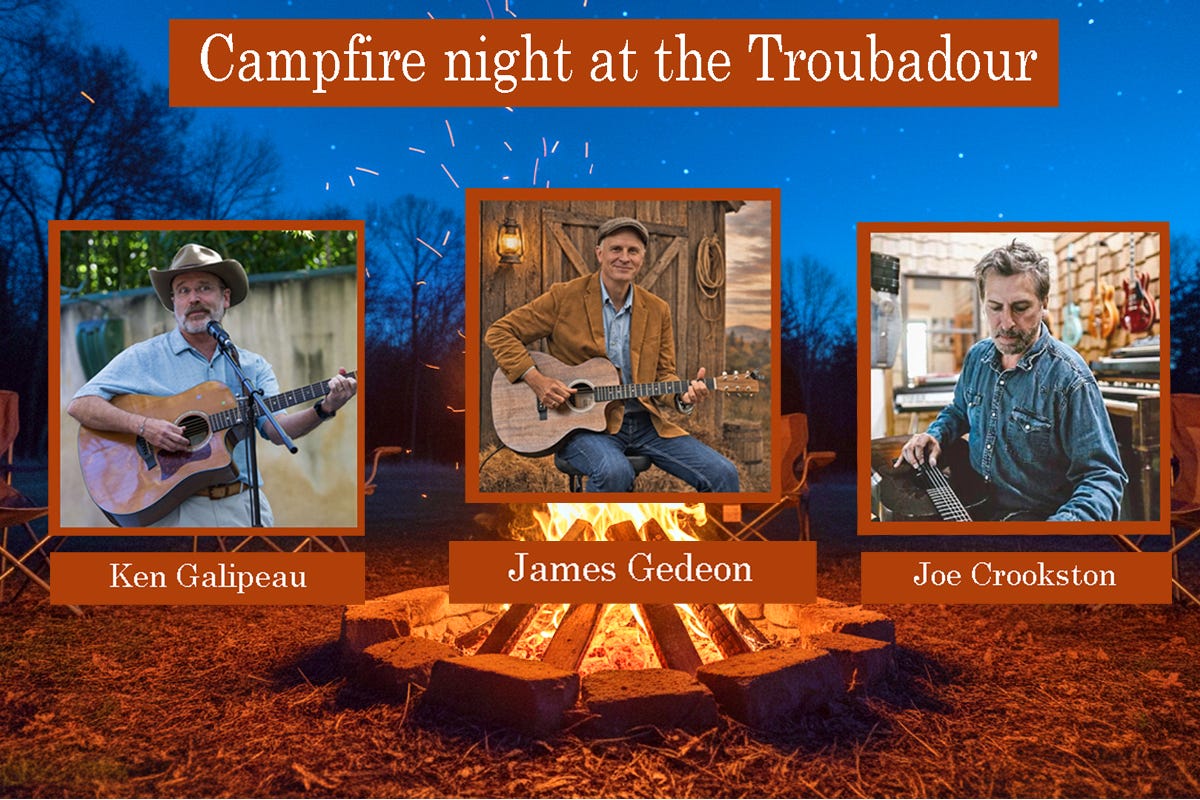 Campfire Night at the Troubadour | The Folk Project