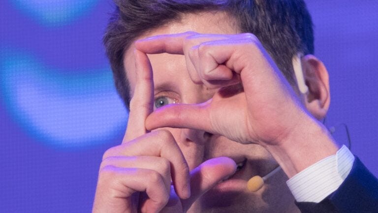 Sam Altman. Photo: jamesonwu1972 / Shutterstock