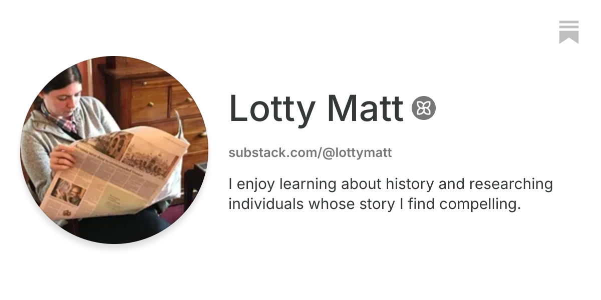 Lotty Matt | Substack