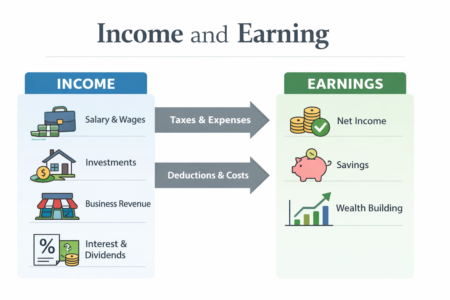 Entering Income Income and Earning - Chad W Graham