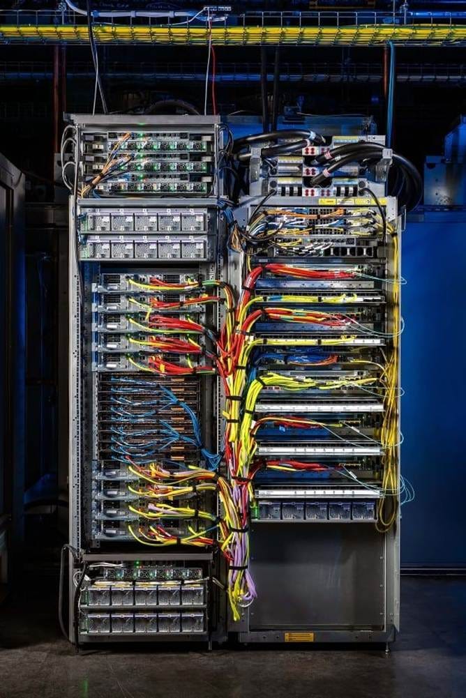 Google shares photos of liquid-cooled NVIDIA Blackwell GB200 NVL racks for AI cloud platform 603 Google shares photos of liquid-cooled NVIDIA Blackwell GB200 NVL racks for AI cloud platform 603