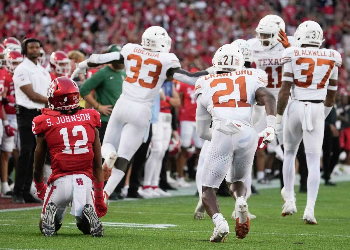 University of Texas football: Longhorns make stop to beat UH