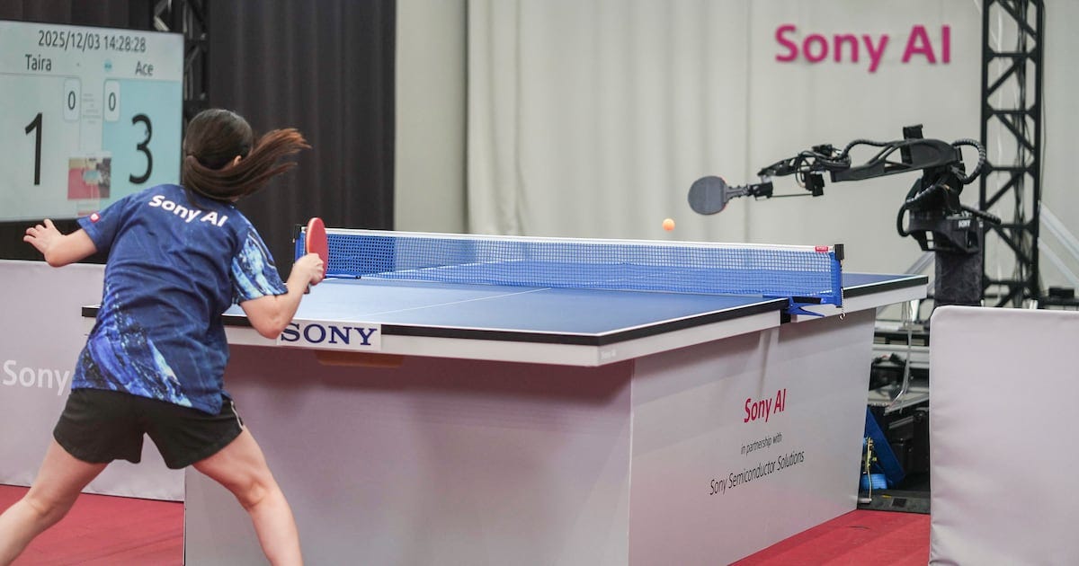 Un robot venció a jugadores de elite al ping-pong – Página|12