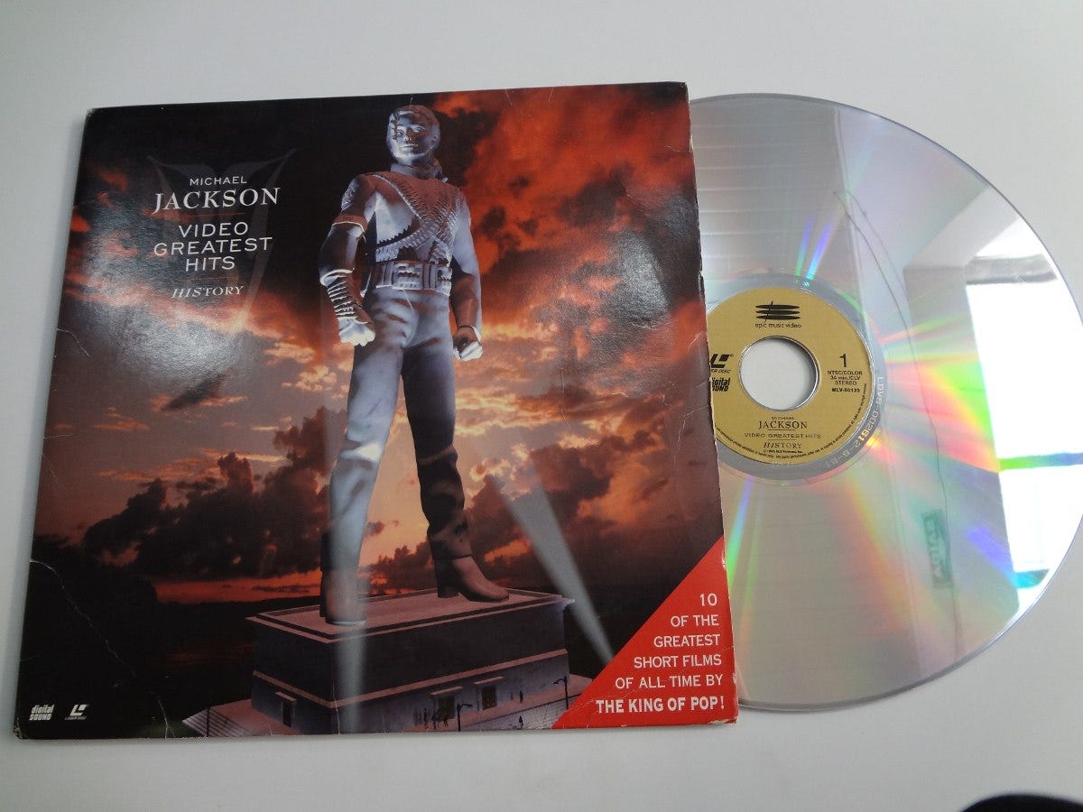 O Laser Disc de Michael Jackson que mudou minha vida