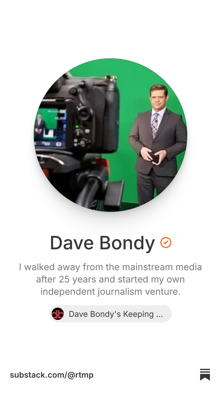 Dave Bondy | Substack