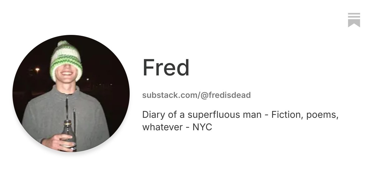 Fred | Substack