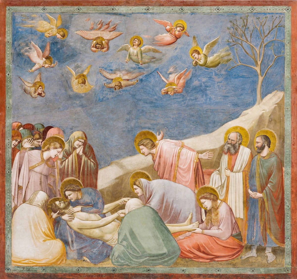 The Lamentation of Christ, Giotto, Scrovegni Chapel, c. 1305