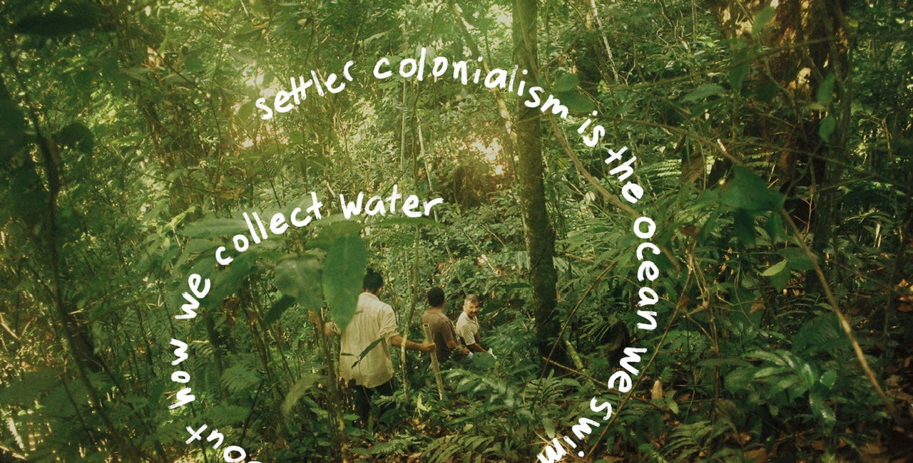 TL;DR a story about how we collect water 