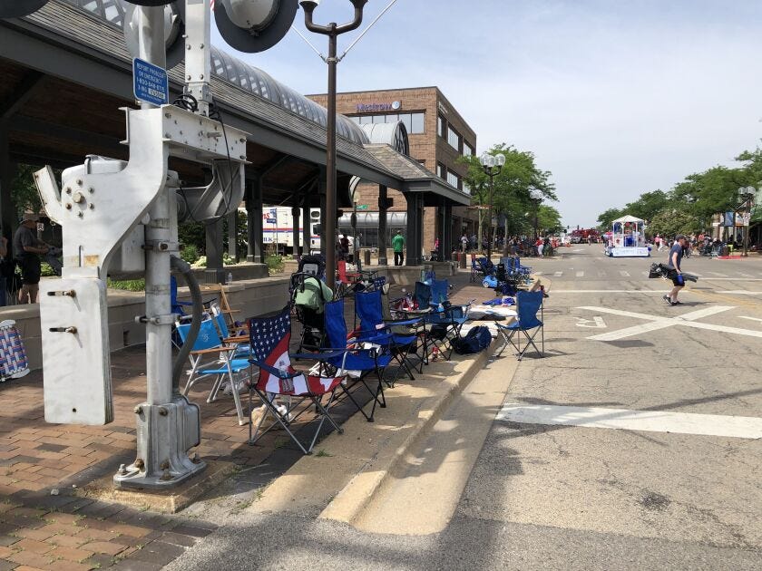 Terrified parade-goers fled Highland Park’s Fourth of July parade after shots were fired, leaving behind their belongings as they sought safety. Terrified parade-goers fled Highland Park’s Fourth of July parade after shots were fired, leaving behind their belongings as they sought safety.