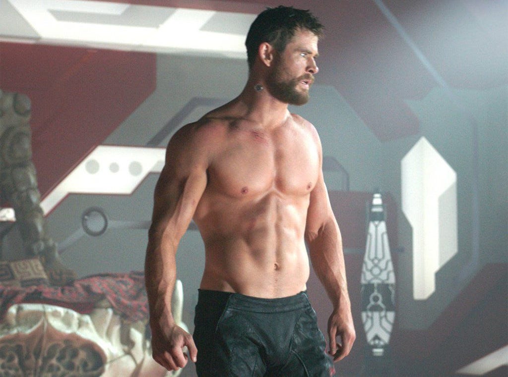 Check Out Chris Hemsworth's Best Shirtless Moments