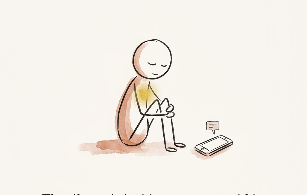 The silence is not your answer 