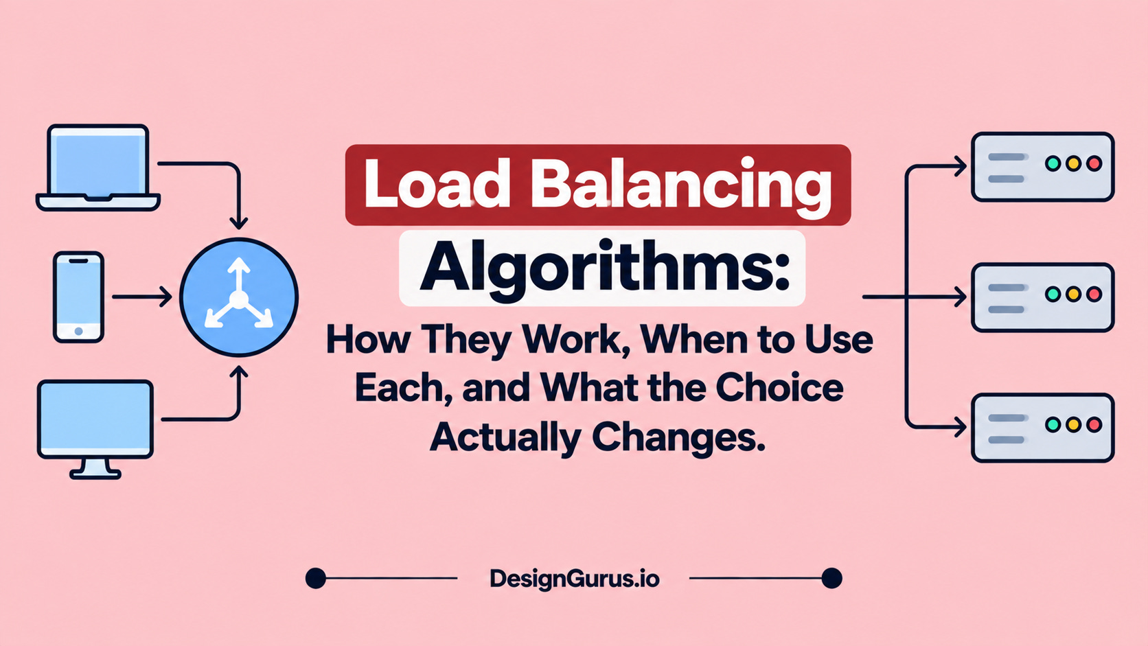 Load Balencer Icon Load Balancing Algorithms: How They Work, When to Use Each, and What ...