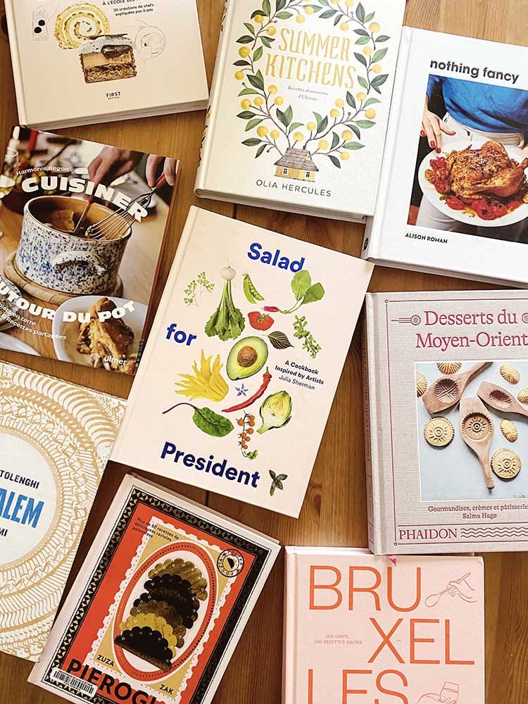 Newsletter des pages en cuisine livres de recettes