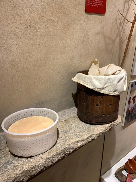 Botalla cheese dairy part of MeBo museum in Biella (Italy)