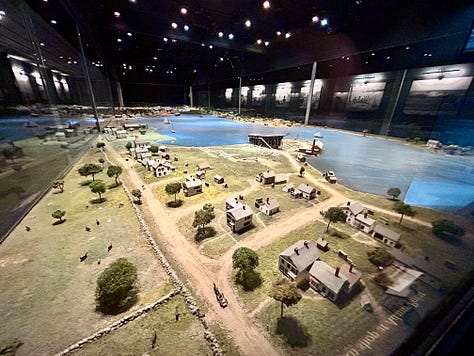 exhibits, scale, museum