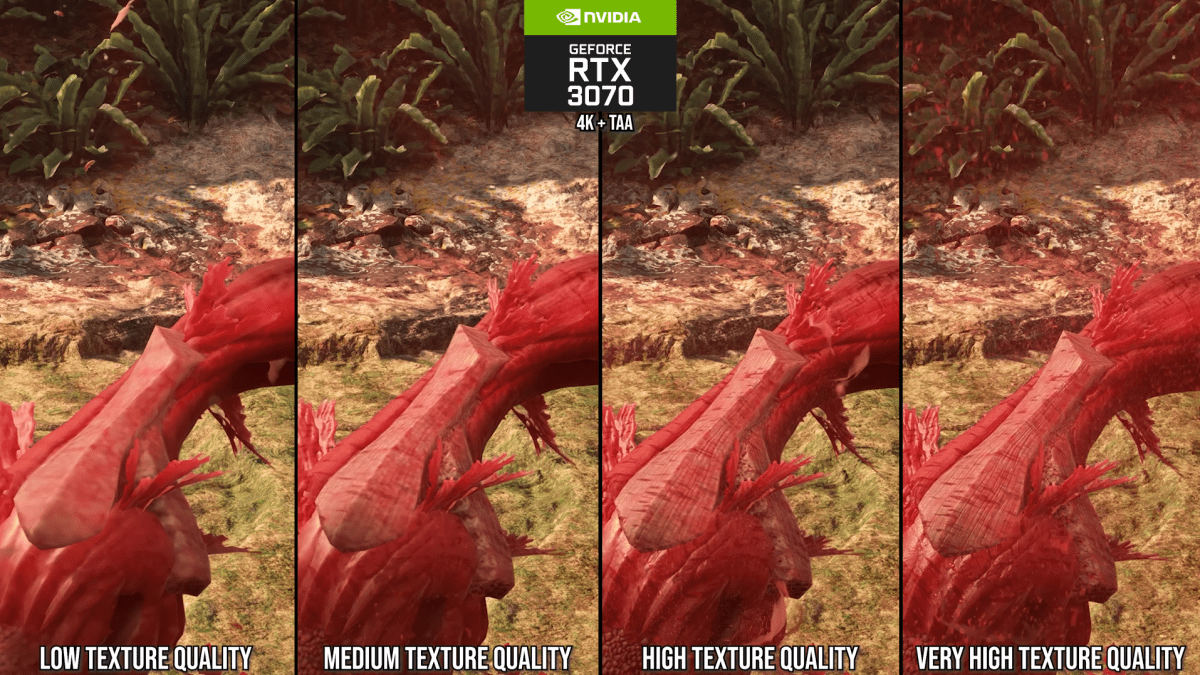 Digital Foundry testuras comparativo Horizon Forbbiden West