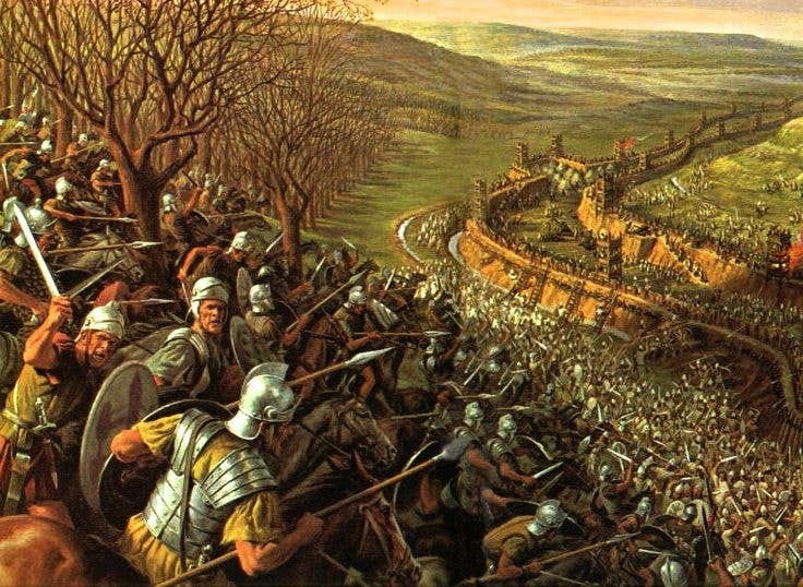 This siege is one of Julius Caesar's most spectacular victories | We Are  The Mighty