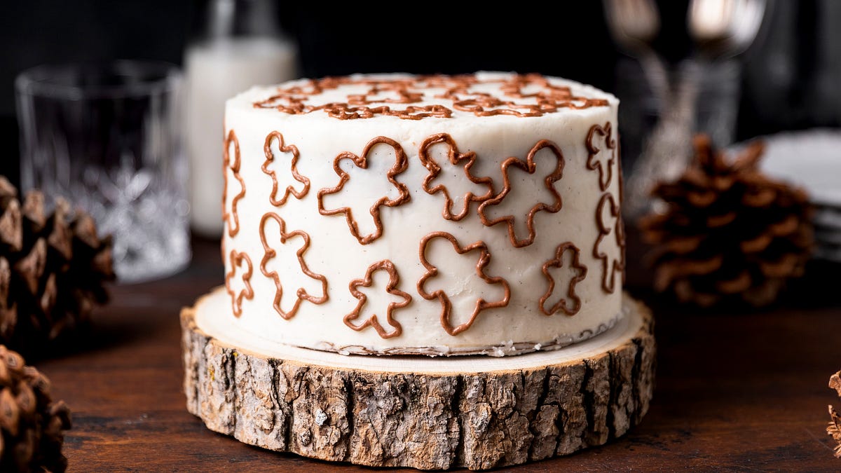6-Inch Gingerbread Layer Cake - by Mike Johnson