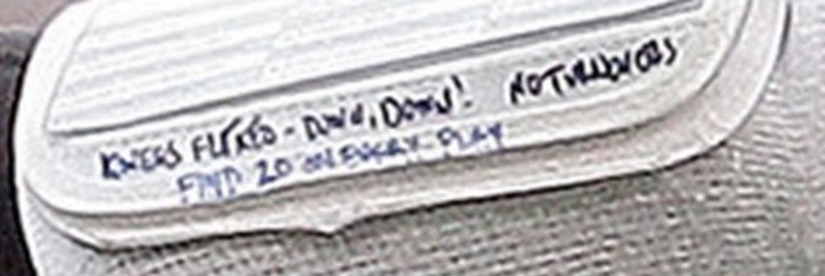 How good was Ed Reed? Tom Brady wrote on his wristband "Find 20 on every  play" to remind himself to spot Ed Reed in the Ravens defense. :  buffalobills