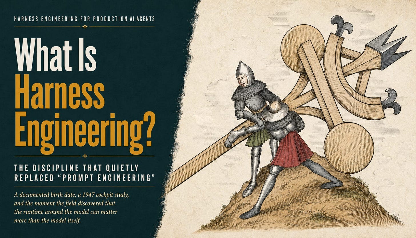 AI Harness Engineering: a history lesson of ancient AI history from 2024, 2025, and last month AI Harness Engineering: a history lesson of ancient AI history from 2024, 2025, and last month