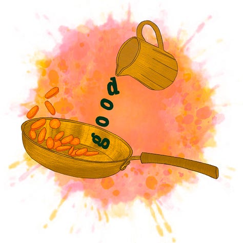 3 états intermédiaires de la création de l'illustration du mois de juillet avec une rose jaune et une rose rose