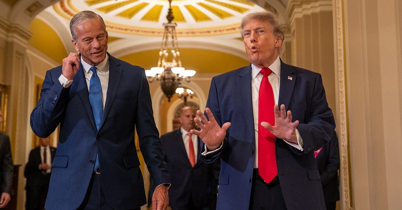 Trump presses John Thune to keep Senate in session until SAVE Act passes