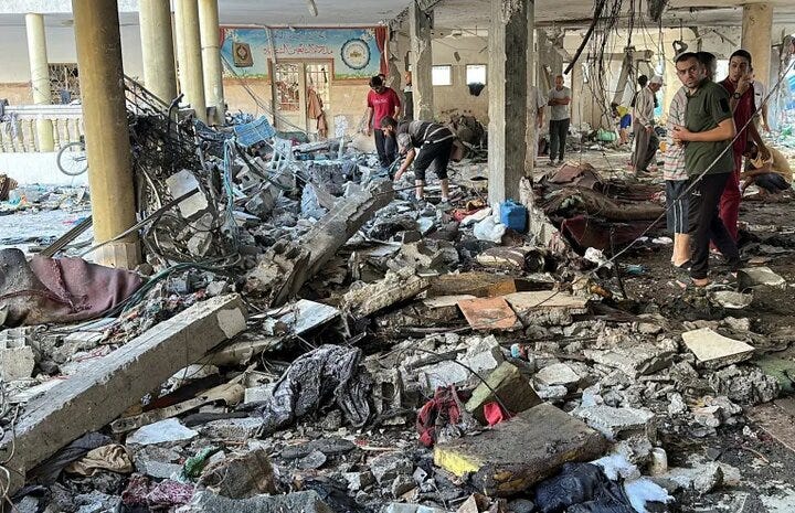 Jordan slams Israeli bombing of Gaza City school Jordan slams Israeli bombing of Gaza City school