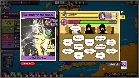 Screenshots of The Fabulous Fear Machine