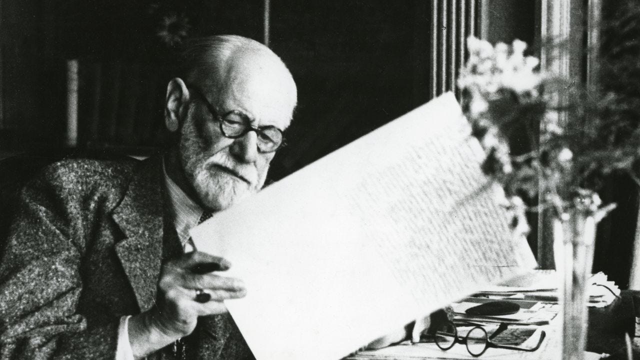 Sigmund Freud in London, 1938. GETTY IMAGES