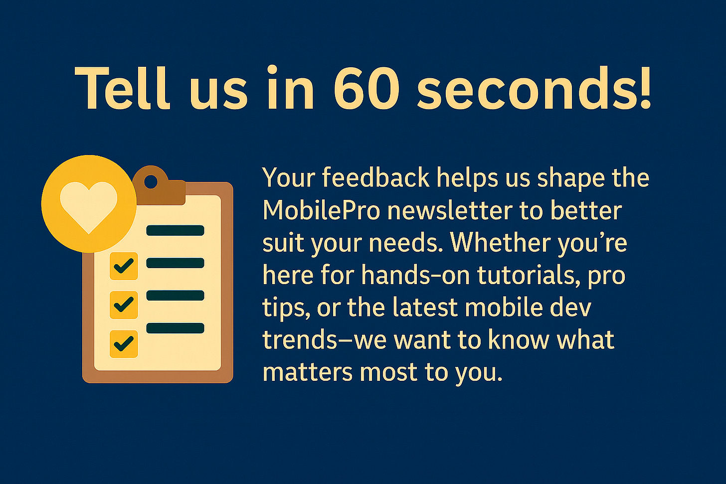 Take the Survey