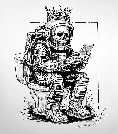 An image from Inktober2025 