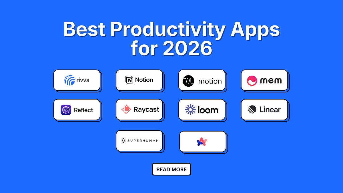 10 Best Productivity Apps for 2026 (The Future of Work)