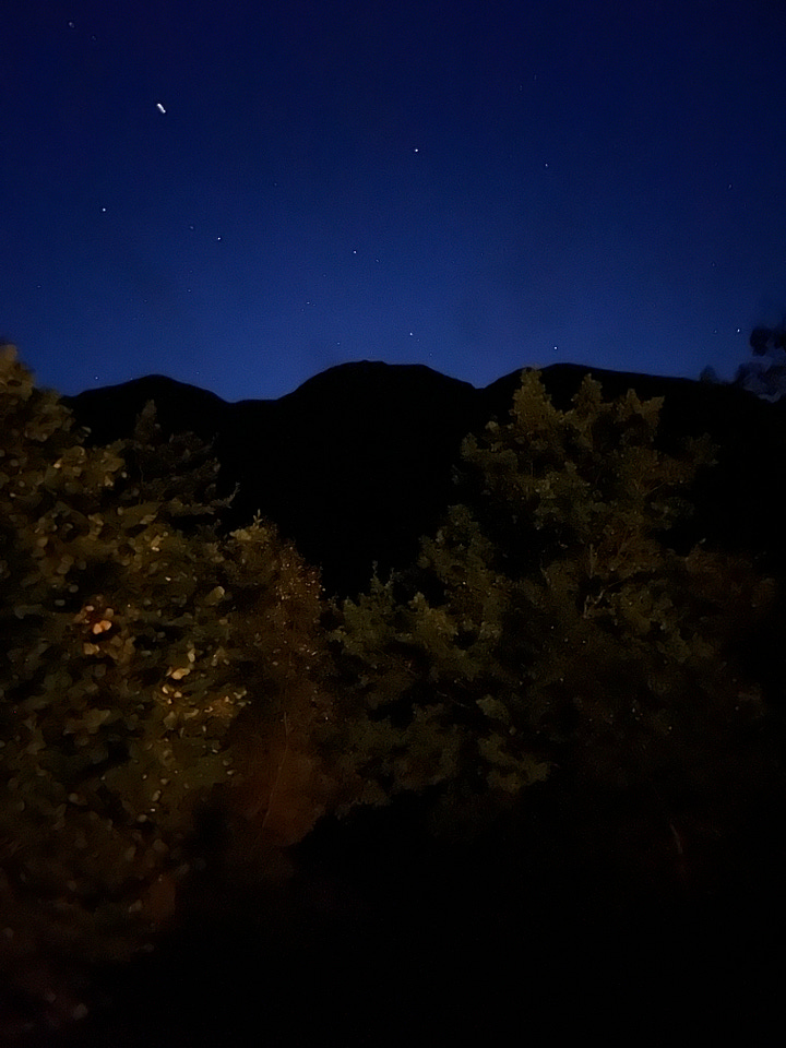 1. Pressing apples using a bulky press; 2. The night sky over Wast Water screes, Lake District on 24th September.