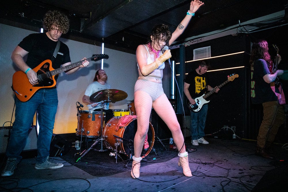 Godcaster + Ghost Funk Orchestra + A Giant Dog — Blood Sweat and Beers