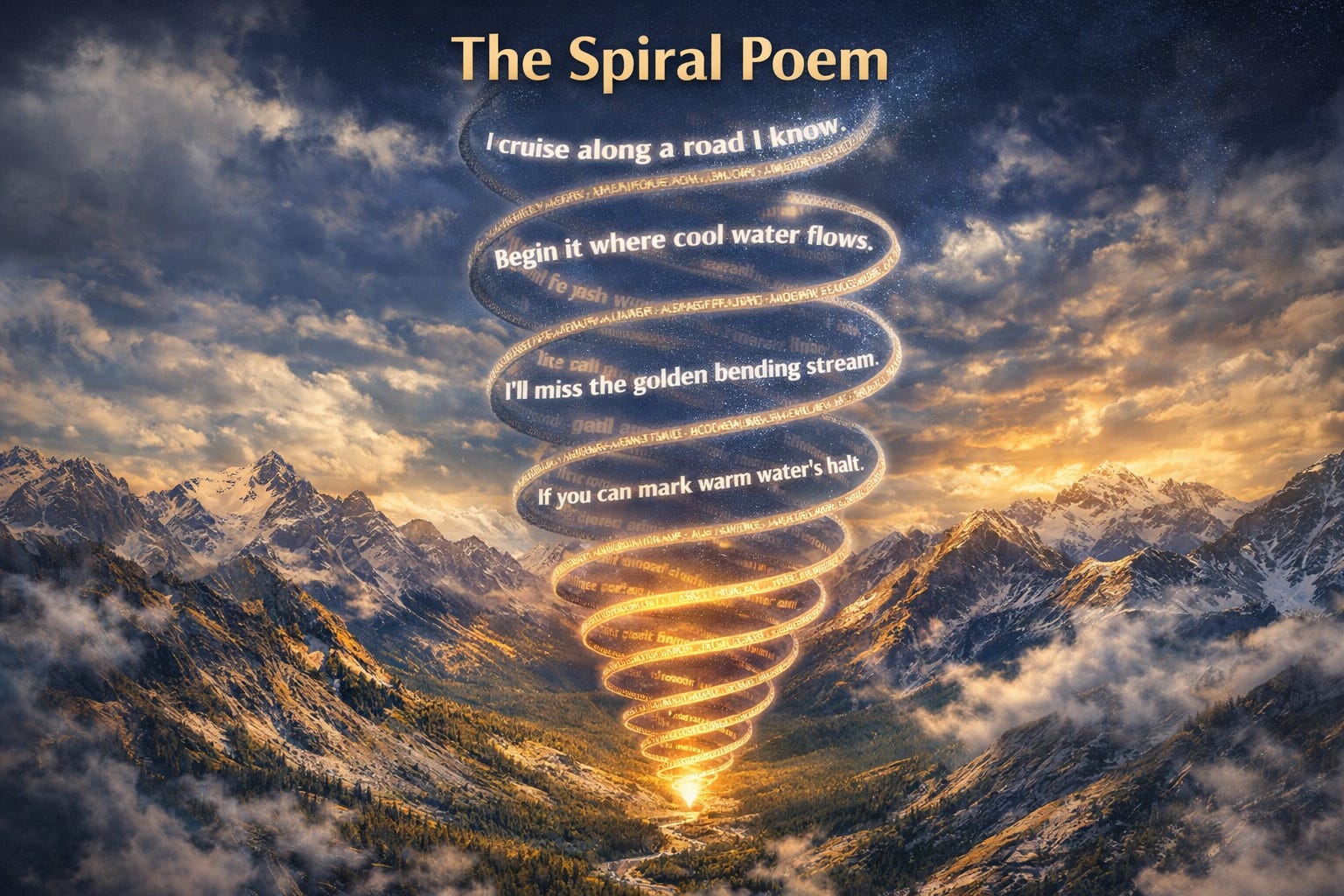 Sub Poems When a Treasure Poem Has More Than One Level
