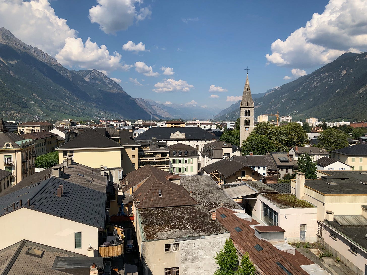 Martigny, which we soon knew much better.