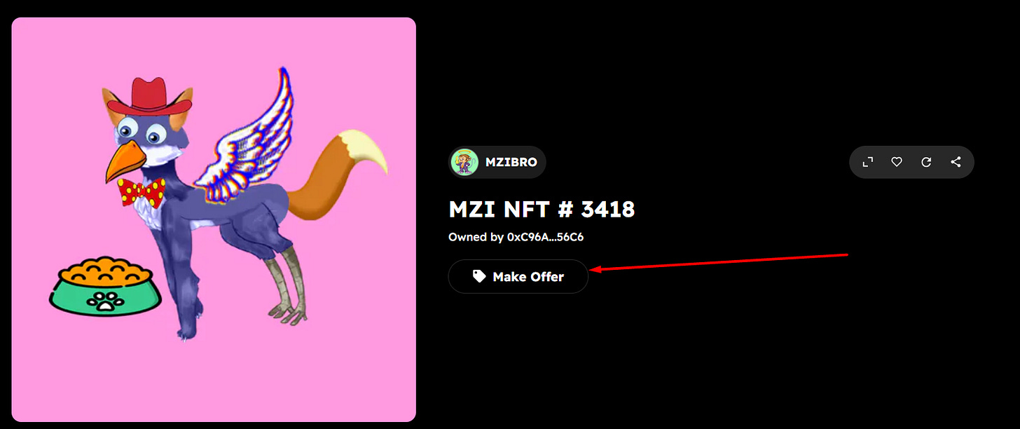 quiz buy NFT Optimism