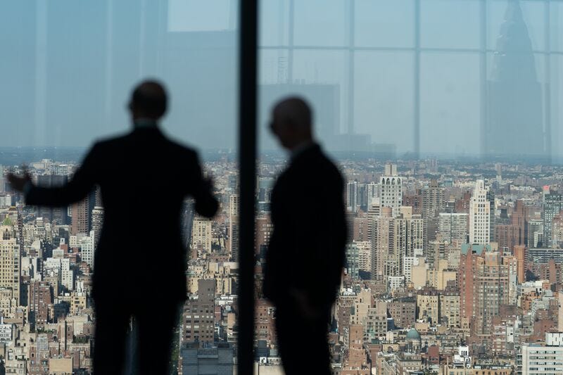 The view from Park Avenue&nbsp;in New York.