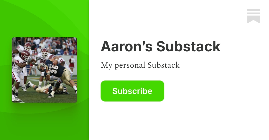 Aaron’s Substack | Substack