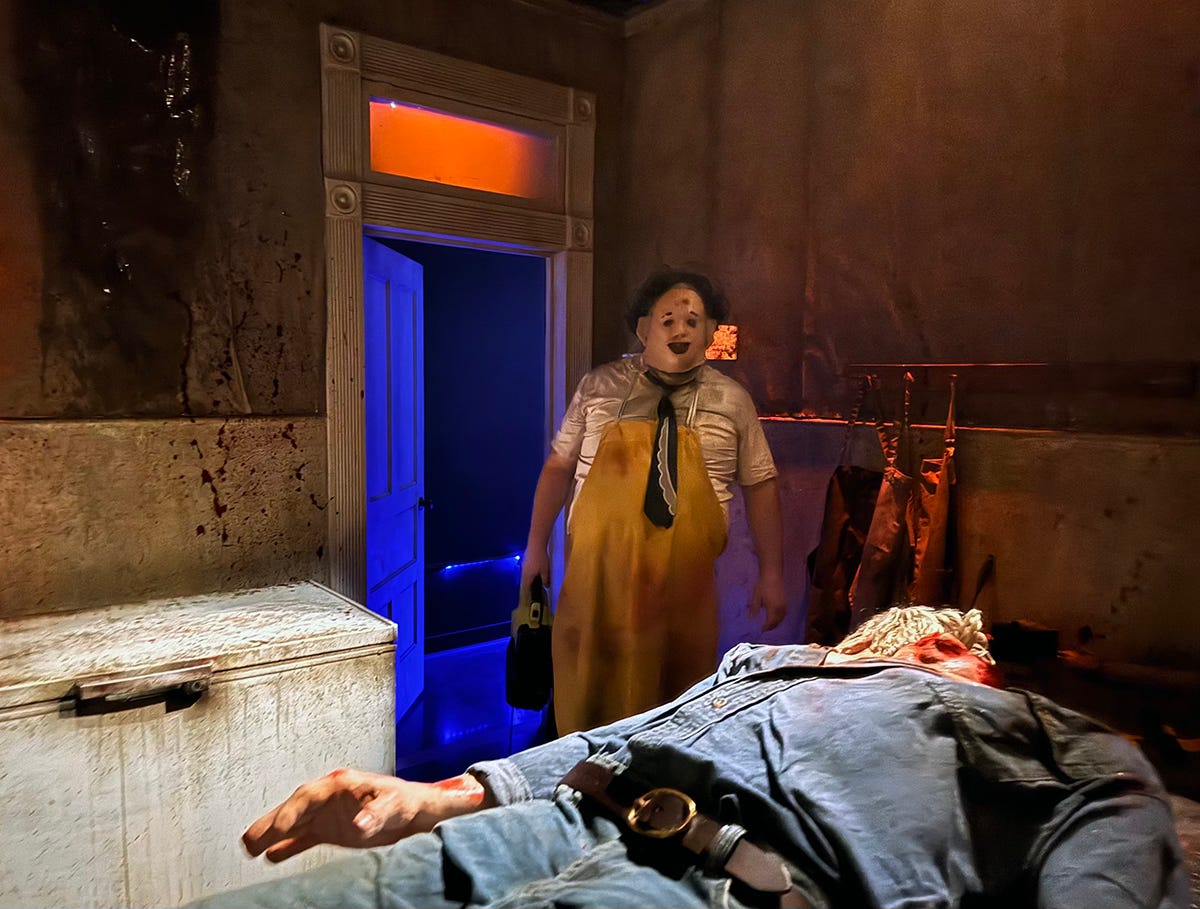 The Texas Chainsaw Massacre house at Universal Horror Unleashed