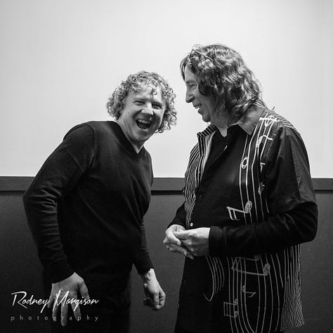 Backstage before their Memphis send-off and album release concert at the Brown County Playhouse. Photos ©2023 Rodney Margison