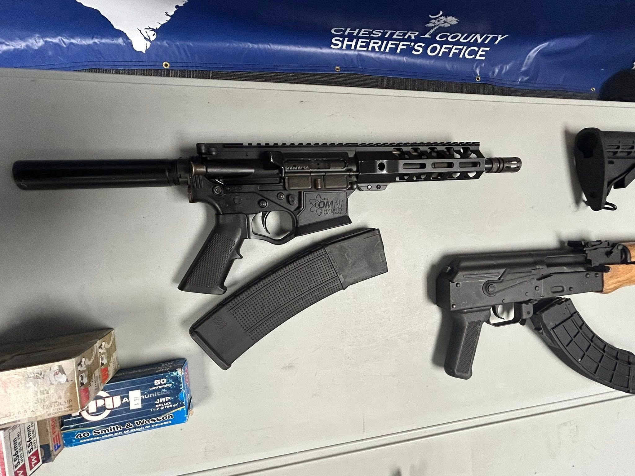 May be an image of ‎text that says "‎CHESTER SHERIFF'SOFFICE OFFICE SHERIFF'S COUNTY KOMN غننن 50 CAMN wesson 40 smith P M M. သေရေ‎"‎