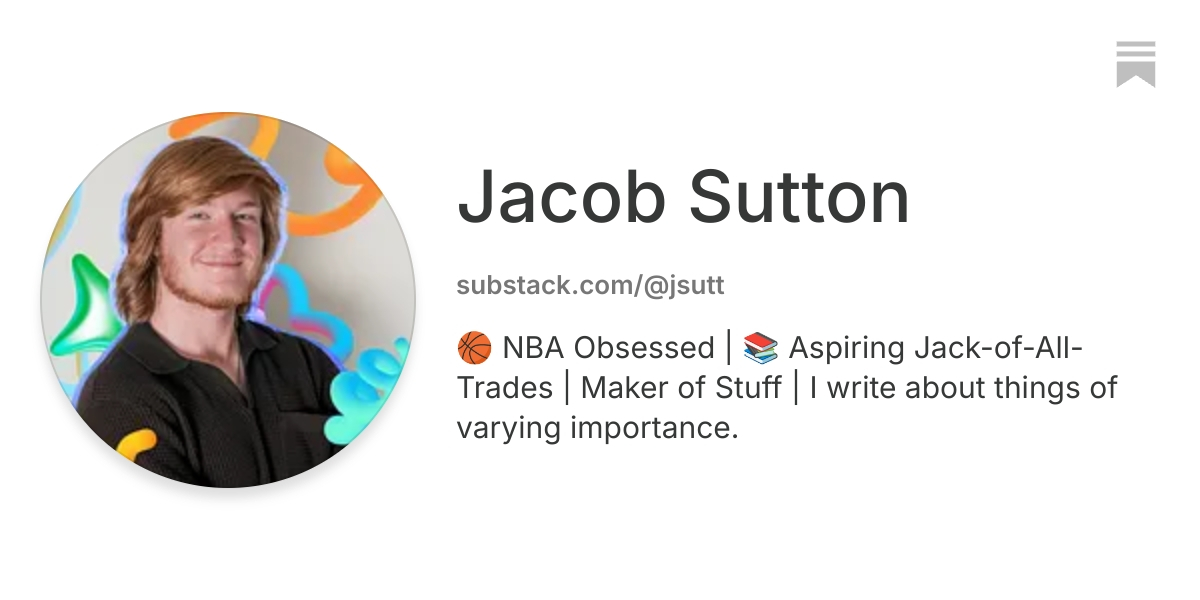 Jacob Sutton | Substack