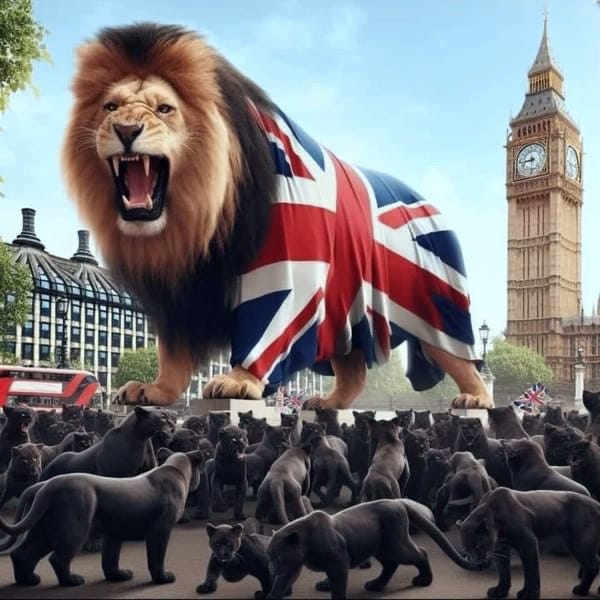 The British lion